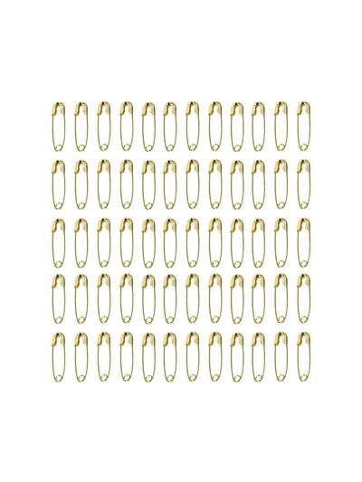Mini Safety Pins - Gold