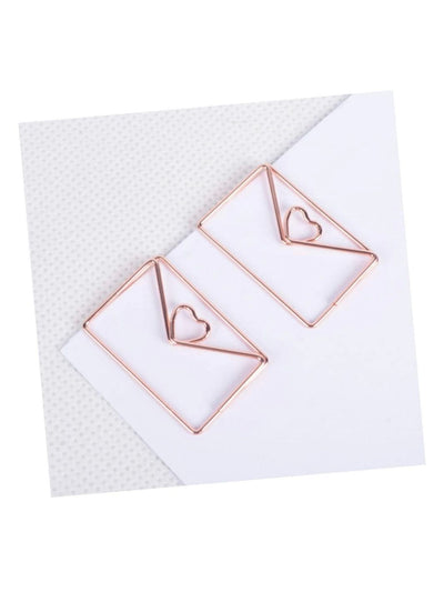 Envelope Paperclips - Rose Gold