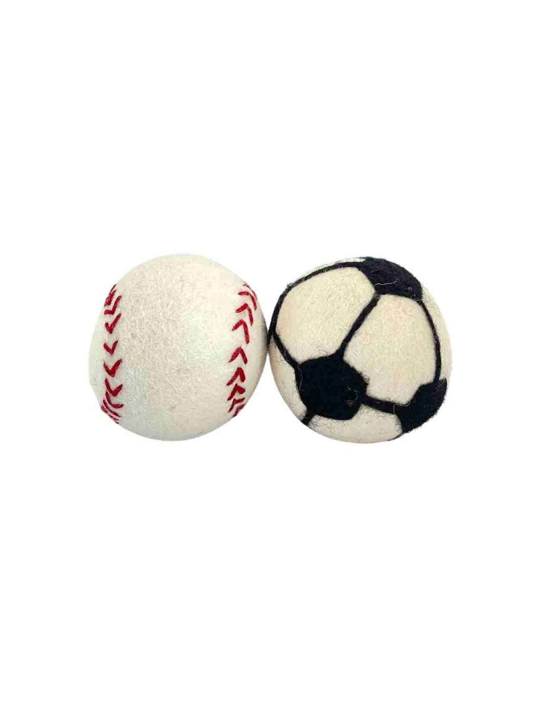 Jumbo Eco Dog Balls (Set of 2) - 10 cm