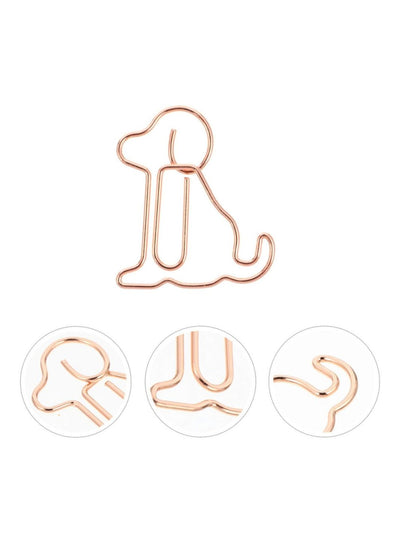 Paperclips for Dog Lovers - Rose Gold