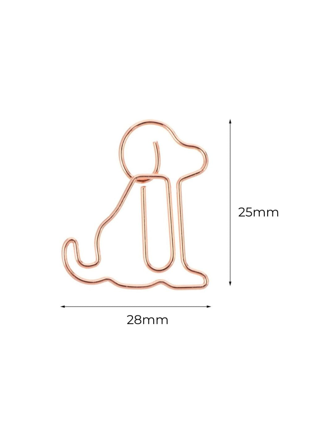 Paperclips for Dog Lovers - Rose Gold