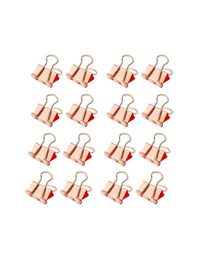 Mini Foldback Clips 15mm - Rose Gold