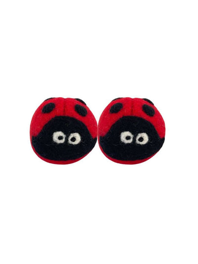 Jumbo Eco Dog Ball (Ladybug) - 10 cm