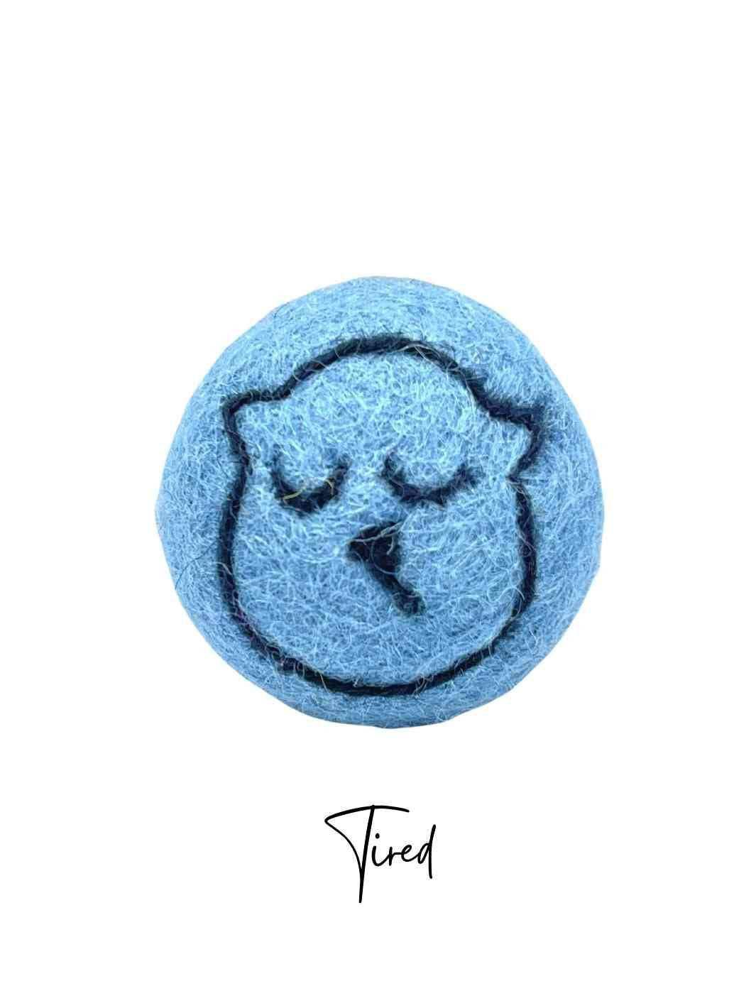 Eco Cat Toys | Cat Ball Toys | Eco Cat Ball Toys - Meow Diary (Set of 10) | Handmade Cat Toys | Tired Cat | Eco Dog & Cat 