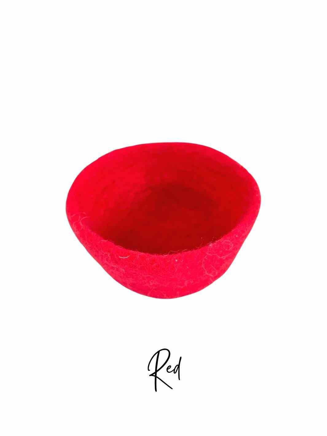 Educational Kid Toys | Felt Stacking Bowls - Set of 7 (Rainbow) | Felt Bowls | Rainbow 🌈 Colours |🌈 | Eco Dog & Cat 