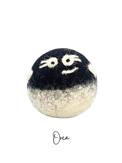 Eco Cat Toys | Cat Ball Toys | Eco Cat Ball Toys - Mix and Match | Handmade Cat Toys | Orca | Eco Dog & Cat 