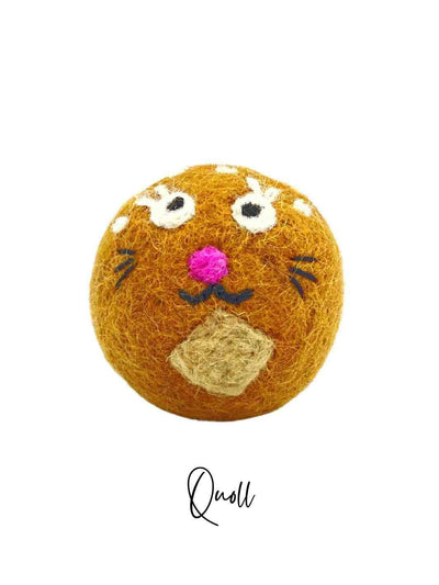 Eco Cat Toys | Cat Ball Toys | Quoll | Eco Cat Ball Toys - Mix and Match | Handmade Cat Toys | Eco Dog & Cat 