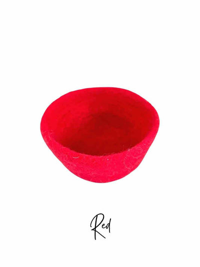 Educational Kid Toys | Felt Stacking Bowls | Felt Bowls | Boho Chic | Earth Colours | Rainbow | Eco Gift | Eco Storage | Eco Dog & Cat 