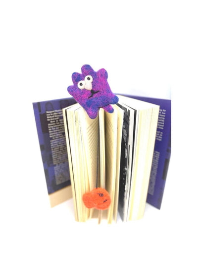 Eco Bookmark - Cat (Blue and Purple Blend) | Cat Lovers Gift 📦 | Eco=friendly Gift | Eco Dog & Cat 
