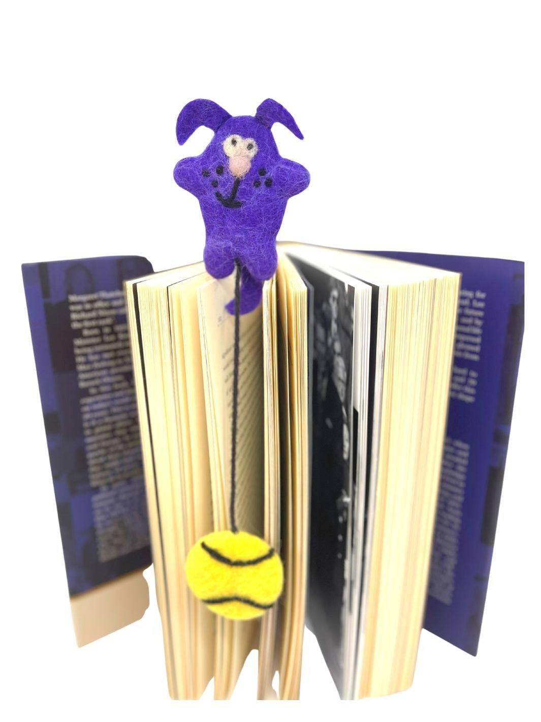 Eco Bookmark - Dog (Purple Blend) | Dog Lovers Gift 📦 | Eco-friendly Gift | Eco Dog & Cat 