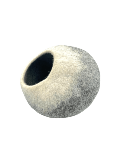 Cat Bed | Cat Cave (Grey) | Felt Cat Cave | Cat House | Cat Cocoon | Eco Dog & Cat