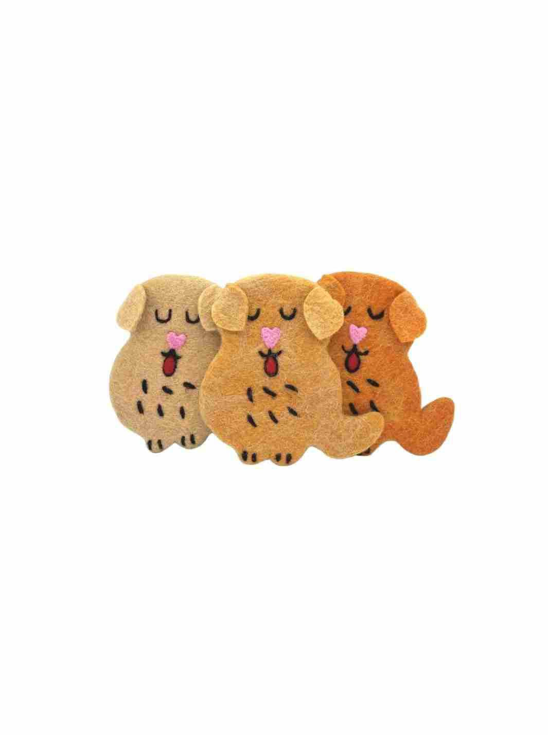 Eco Coaster - Golden Retriever Dog (Dark Cream) | Eco Dog Coaster | Drink Coaster | Dog Coaster | Eco Dog & Cat