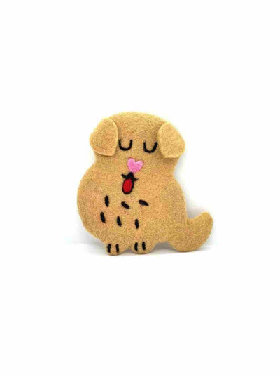 Eco Coaster - Golden Retriever Dog (Light Cream) | Eco Dog Coaster | Drink Coaster | Dog Coaster | Eco Dog & Cat