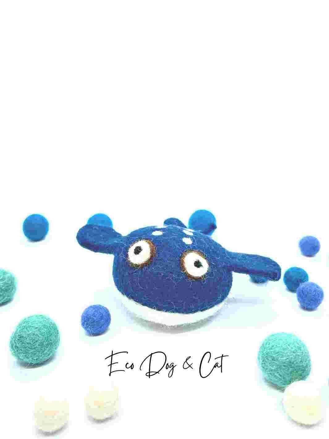 Educational Kid Toys | Felt Toy | Toy Sea Animal | Felt Sea Animals - Set of 7 | Felt Sea Creatures | Eco Dog & Cat