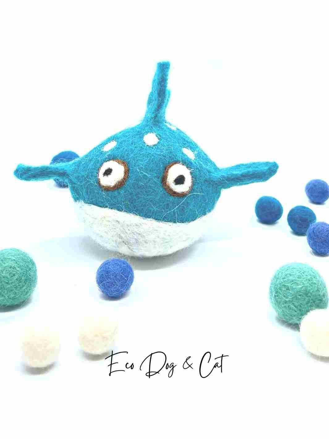 Educational Kid Toys | Felt Toy | Toy Sea Animal | Felt Sea Animals - Set of 7 | Felt Sea Creatures | Eco Dog & Cat