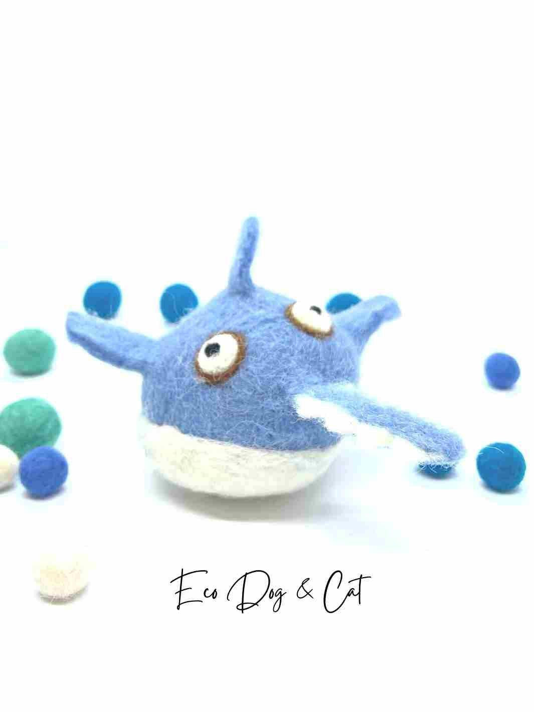 Educational Kid Toys | Felt Toy | Toy Sea Animal | Felt Sea Animals - Set of 7 | Felt Sea Creatures | Eco Dog & Cat