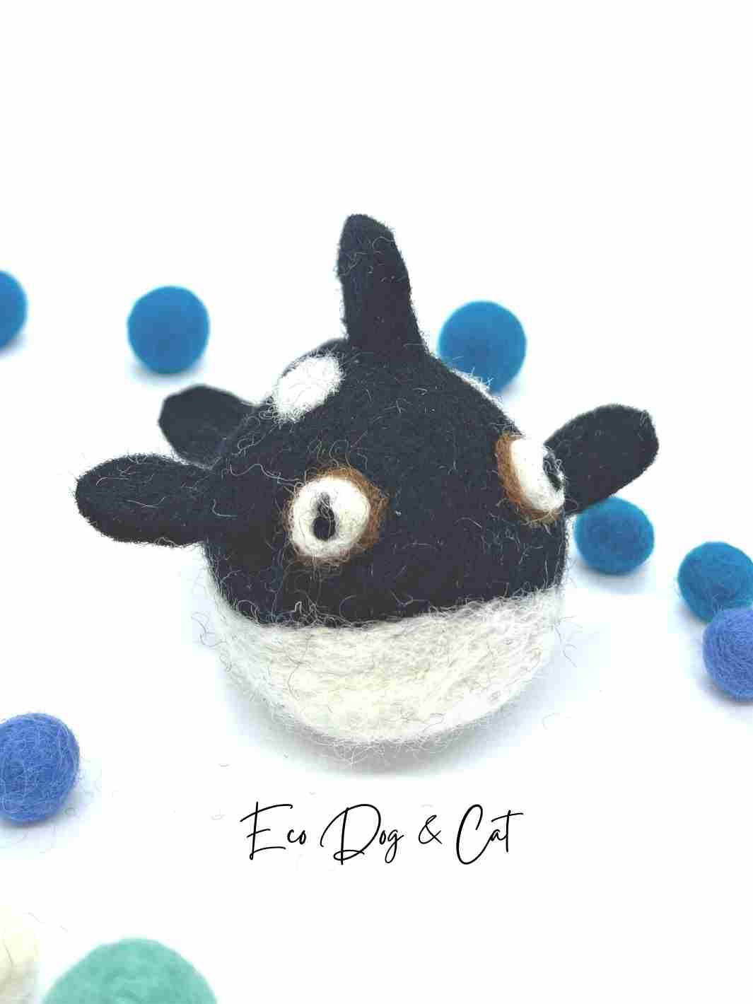 Educational Kid Toys | Felt Toy | Toy Sea Animal | Felt Sea Animals - Set of 7 | Felt Sea Creatures | Eco Dog & Cat